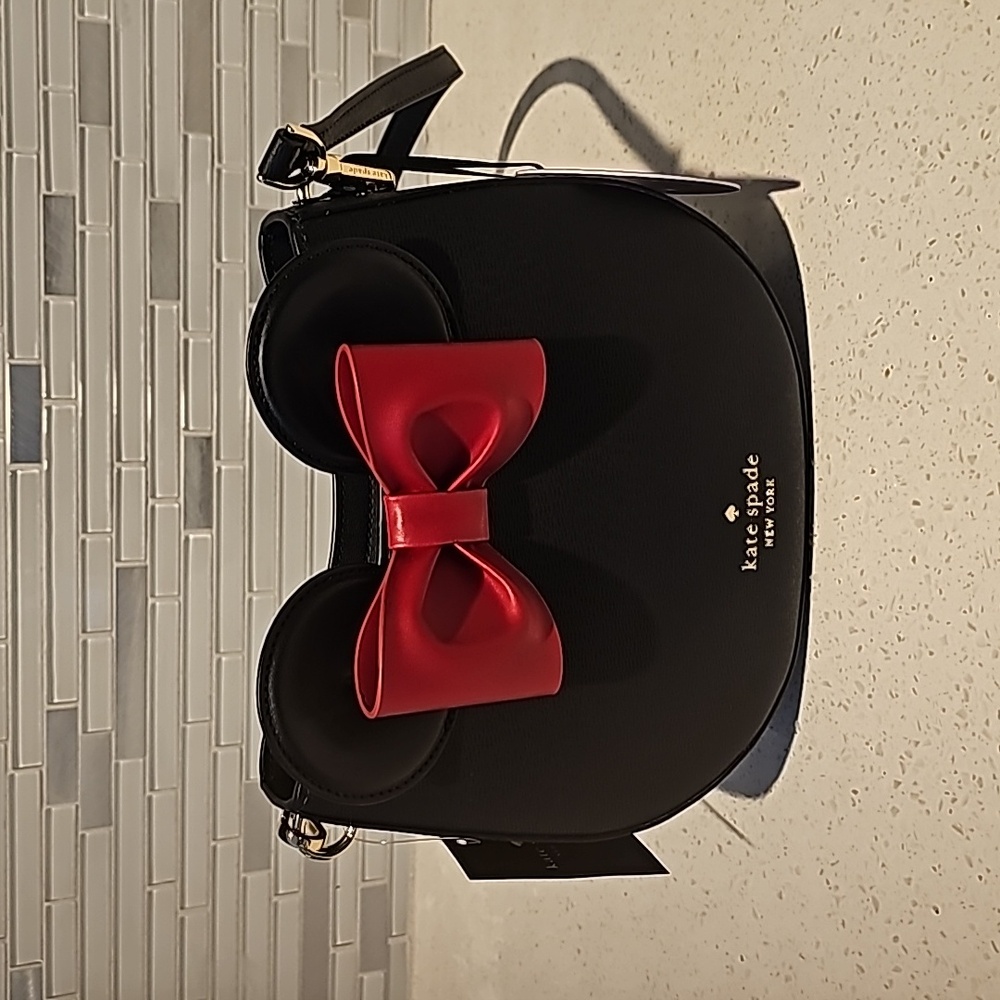 Kate Spade Black and Red Crossbody Bag - Picture 5 of 9